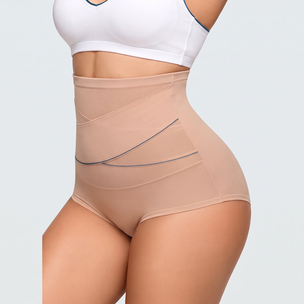 Postpartum Shaping-Slip mit hoher Taille in Hautfarben